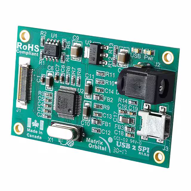 EVE2-USB2SPI-KIT-A Matrix Orbital  Cartes et kits d'évaluation et de démonstration